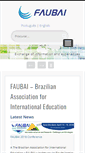 Mobile Screenshot of faubai.org.br